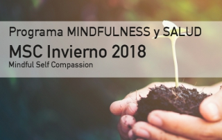 Programa Mindfulness y Autocompasión MSC Invierno 2018